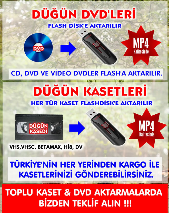 KASET-cdaktarma-usb-aktarma